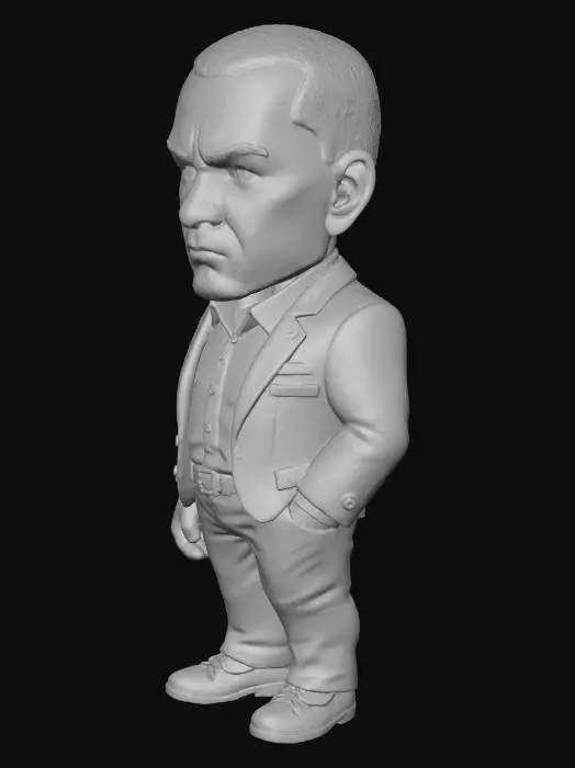 3D model for Serious Businessman Character