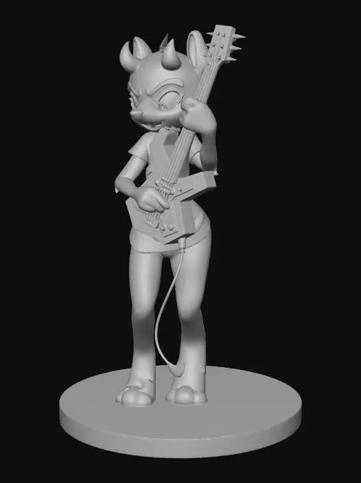3D model for Rocking Canine