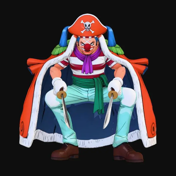 3D model for Pirate Jester