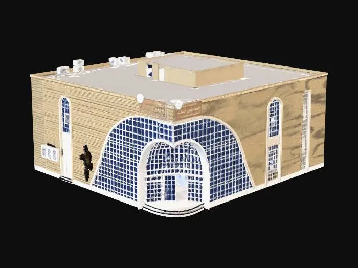 3D model for Student Affairs Building