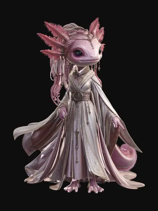 3D model for Empress of the Coral Court