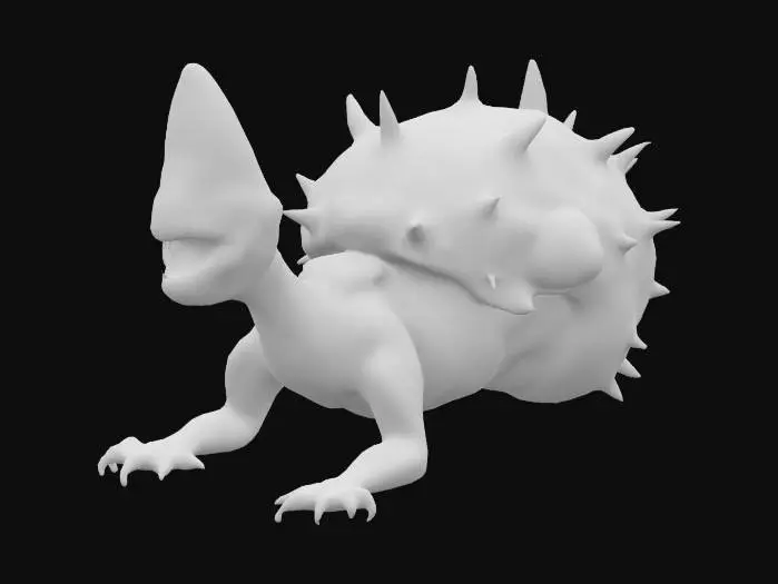 3D model for Spiky Dino Crossover
