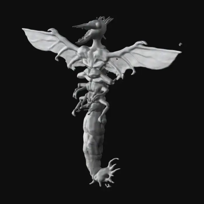 3D model for Chimeric Insect Fantasy