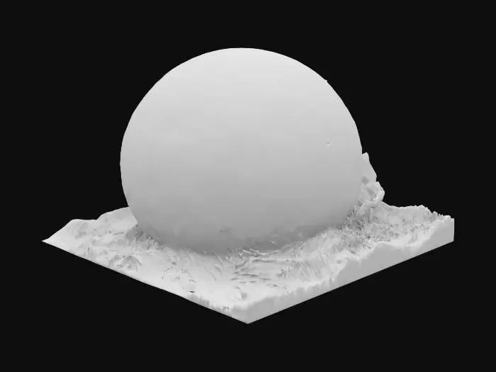 3D model for (Name: Abyssion)
A dark oceanic planet with stormy waves of blue, violet and black. The planet is partially illuminated by a distant star, creating a dramatic light effect. Water texture looks dense and otherworldly. 3D realism, ultra-detailed planet, galactic lighting