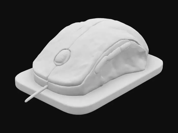 3D model for Meatware Mouse