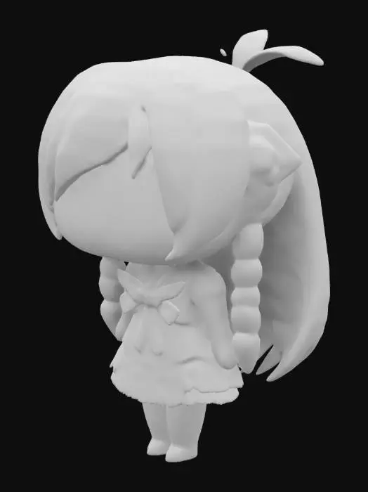 3D model for Wireframe Schoolgirl
