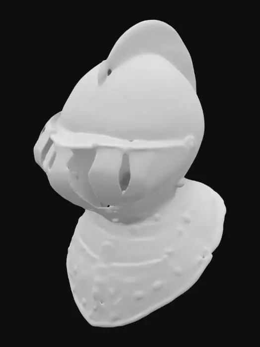 3D model for Jousting Helmet