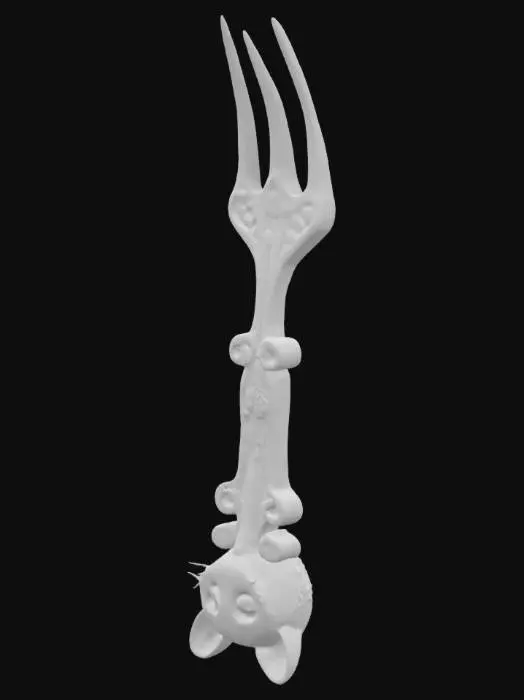 3D model for Cat Fork
