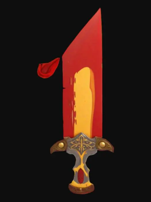 3D model for Bloodthirsty Blade