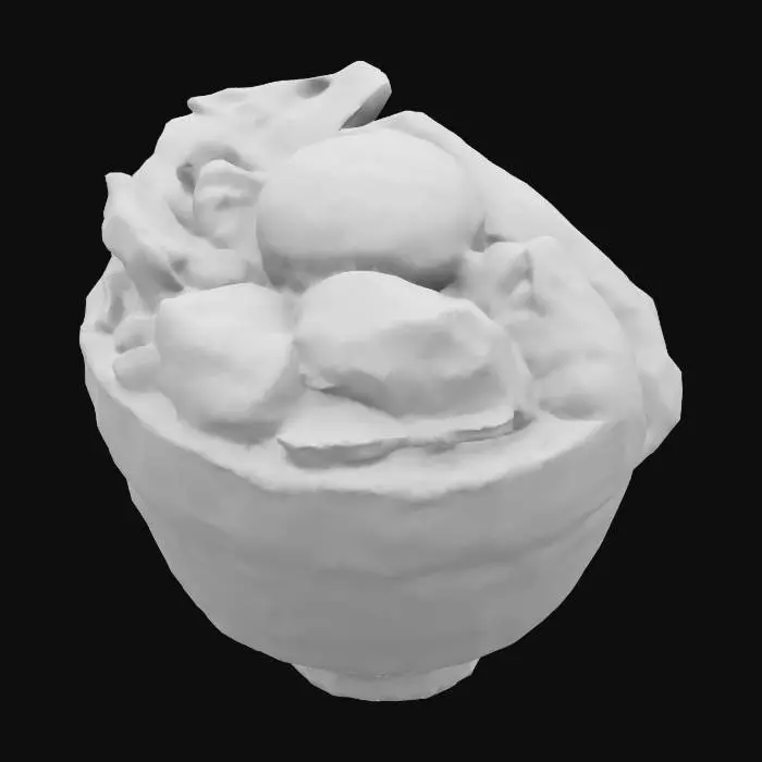 3D model for Delicious Bowl of Abundance