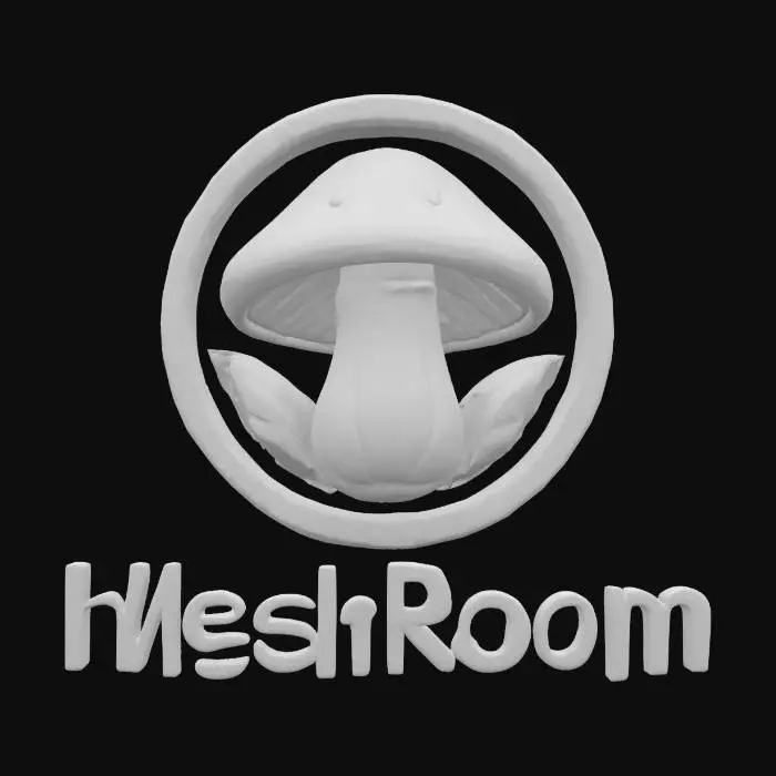 3D model for MeshyRoom #emblem#