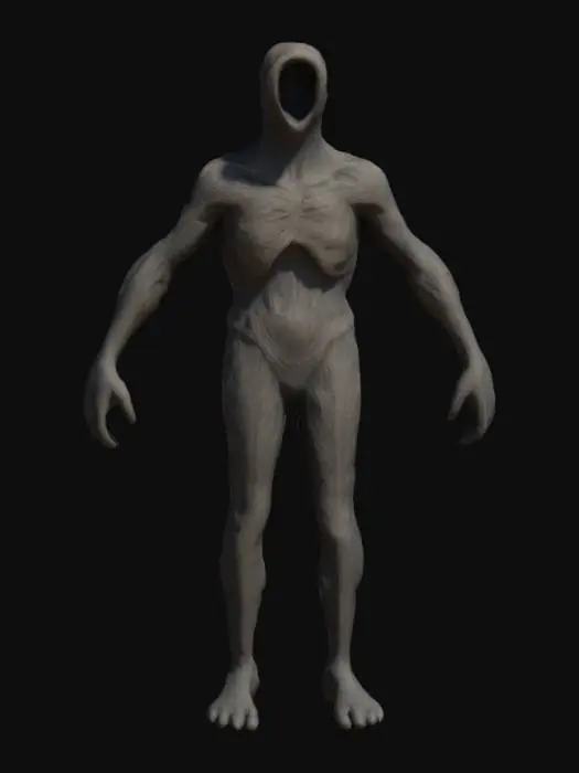 3D model for noface