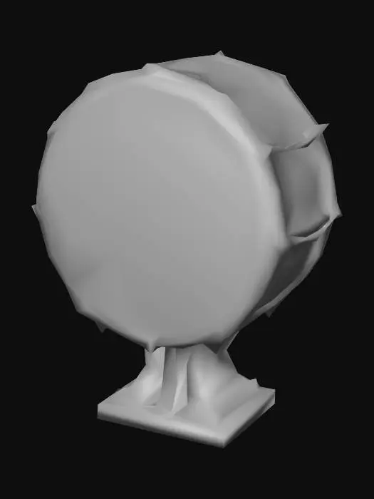 3D model for Cosmic Drum Turbine