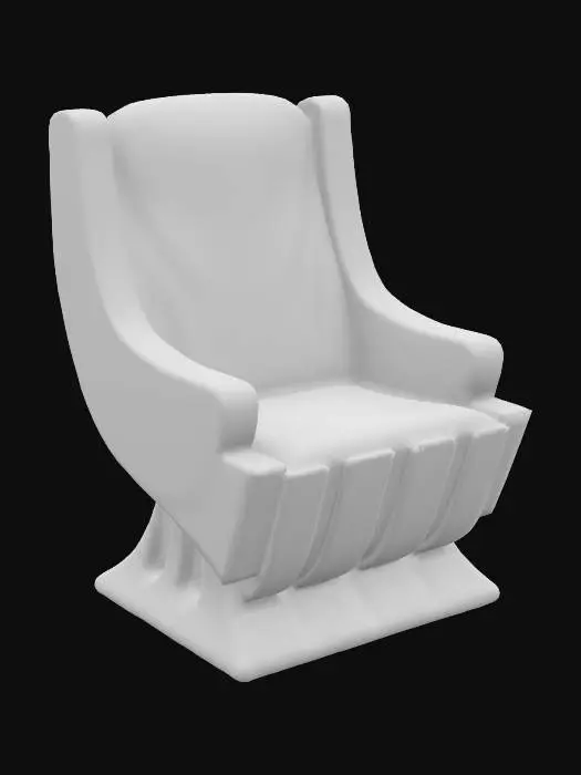 3D model for Armchair Elegance