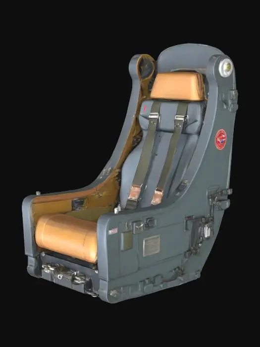 3D model for jet ejection flight seat