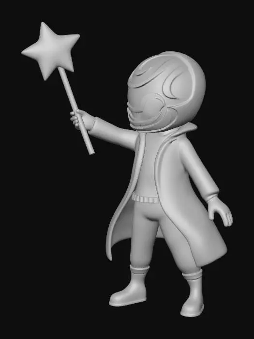 3D model for Cosmic Star Wizard