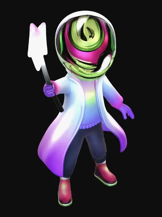 3D model for Cosmic Star Wizard