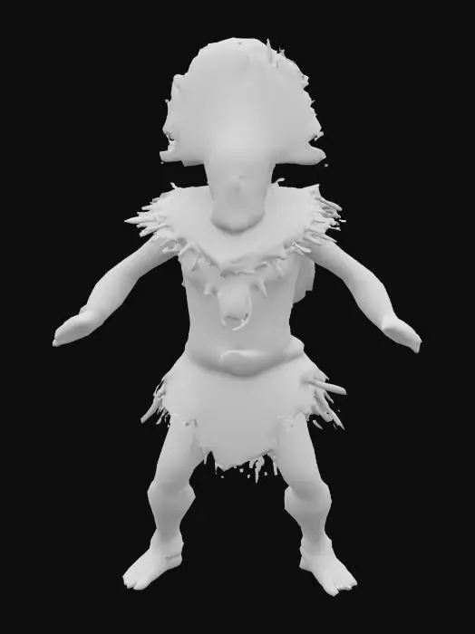 3D model for [New Zealand] highly detailed Maori doing the Haka. Pixar inspired. Colourful indiginous face and body paint, #AroundTheWorld#