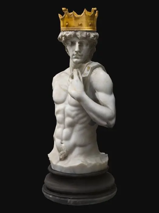3D model for Royal David Bust