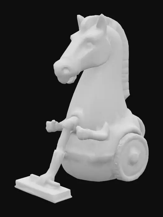 3D model for Vacuum Horsebot, #emblem#