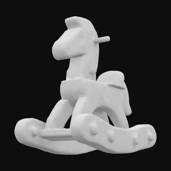 3D model for Rocking Horse Toy