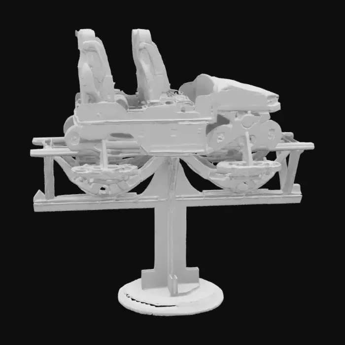 3D model for Roller Coaster Model