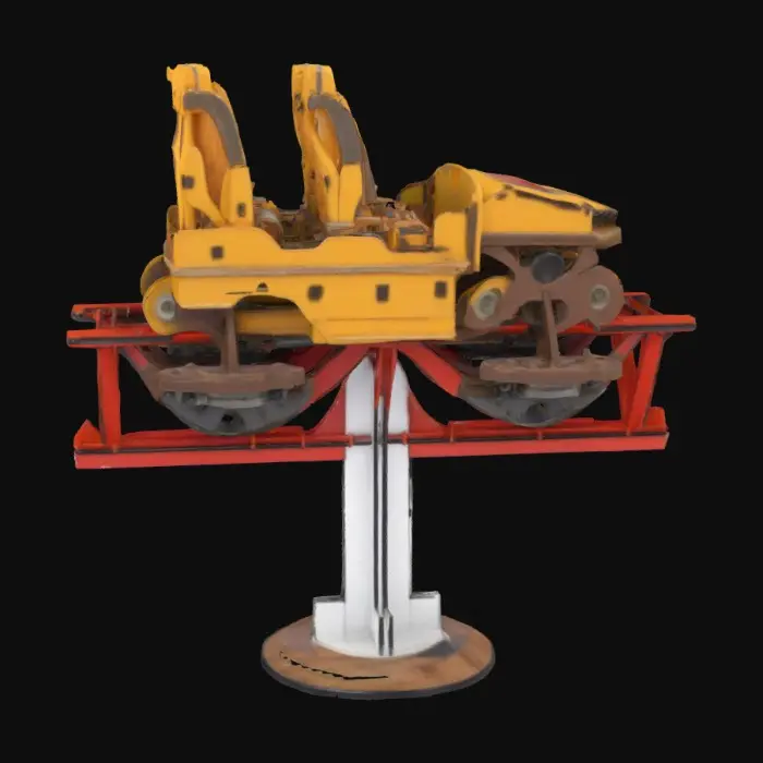 3D model for Roller Coaster Model