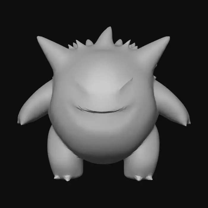 3D model for Plush Gengar Delight