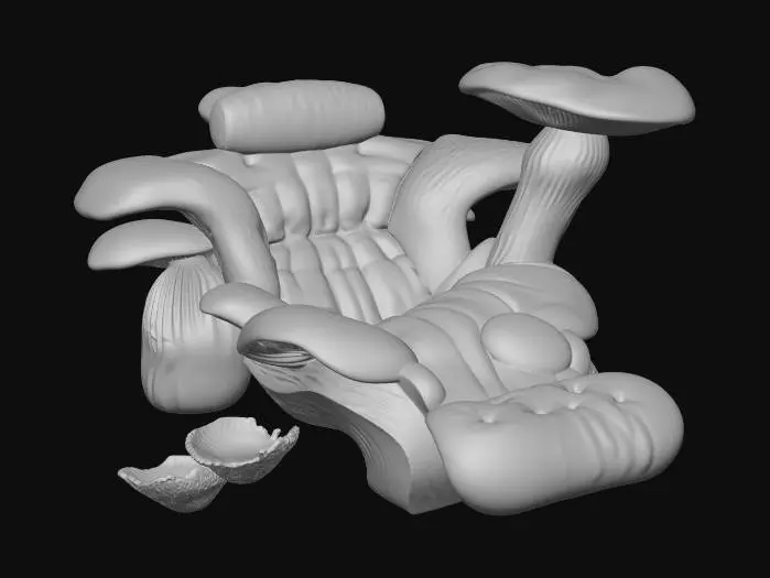3D model for Mushroom Grove Lounge
