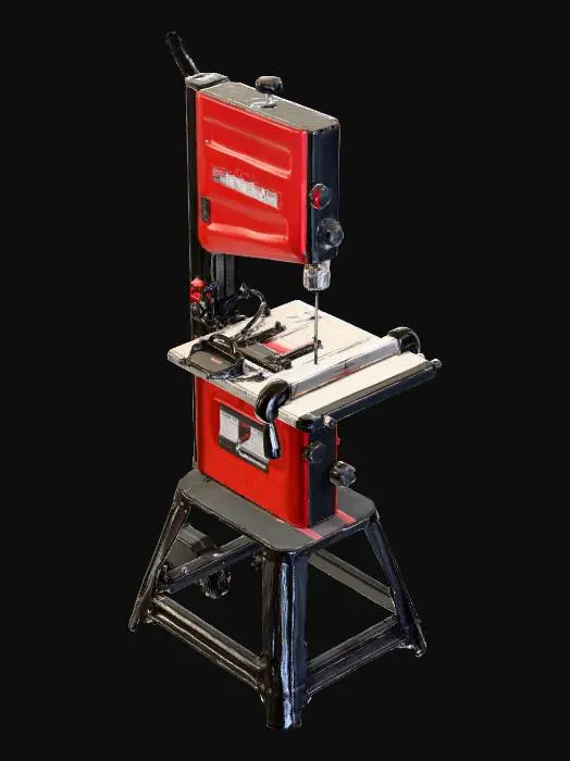 3D model for Band Saw Station
