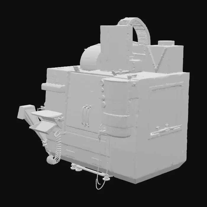 3D model for CNC Milling Machine VF-2