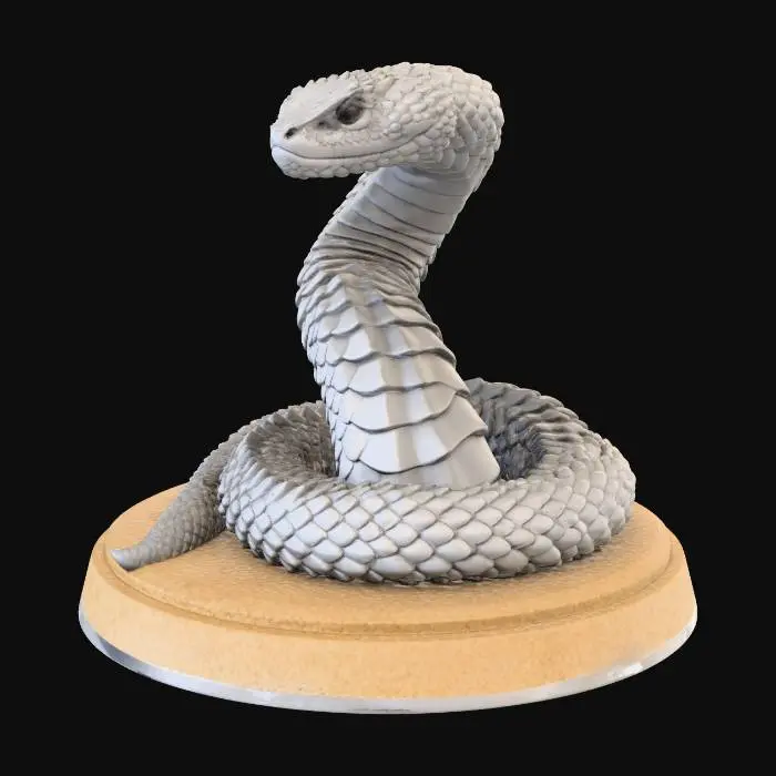 3D model for Stone Serpent Coil