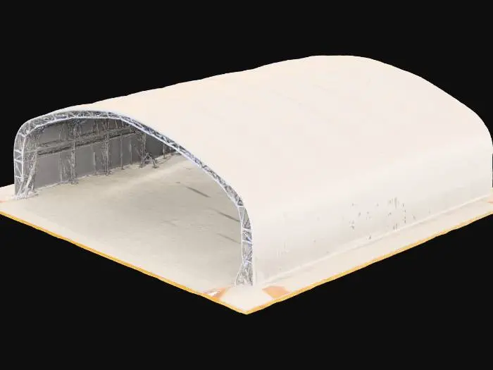 3D model for Hangar Archway