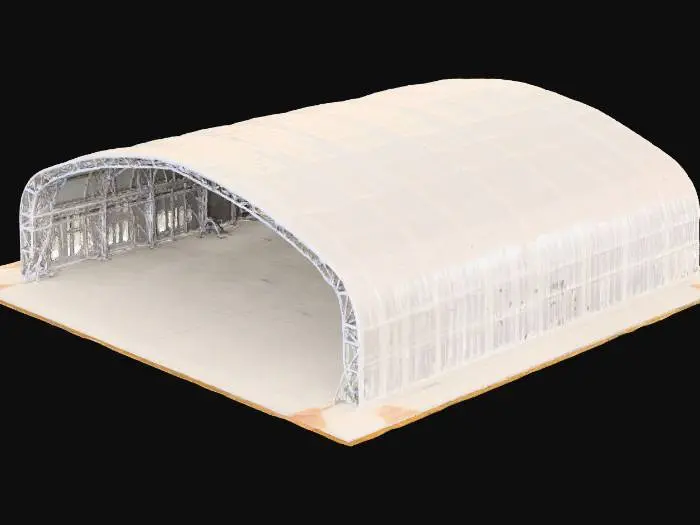 3D model for Hangar Archway