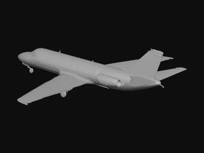 3D model for Airplane Hangar Interior