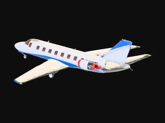 3D model for Airplane Hangar Interior