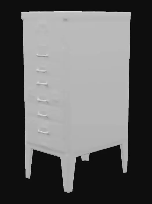 3D model for Industrial Storage Cabinet