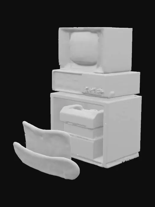 3D model for Vintage Control Room