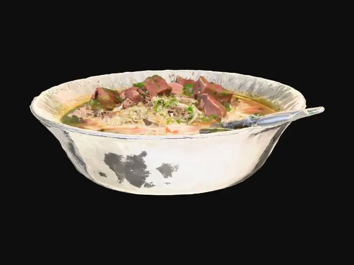 3D model for Hearty Beef Stew Bowl