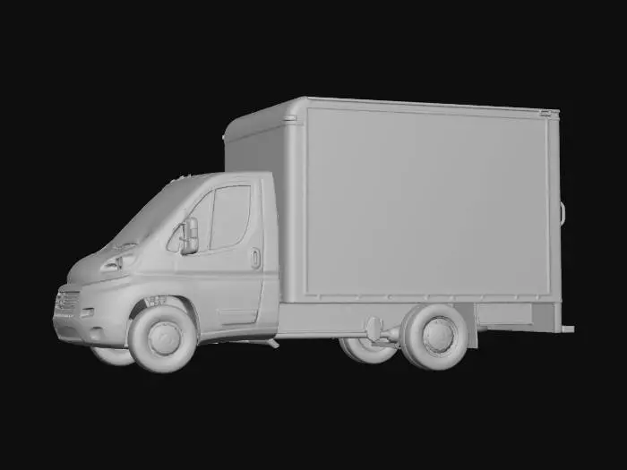3D model for Vesel Services Delivery Truck