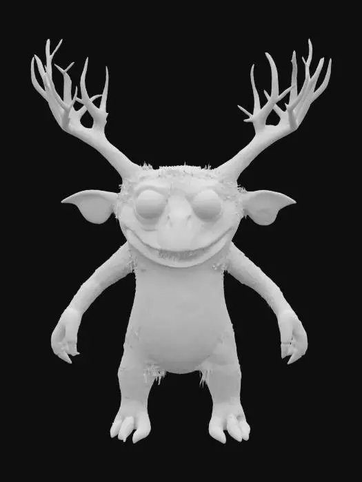 3D model for #garden#, Giant Tree House Living House Monster, Glowing Magic, Realistic Smooth Game Texture, Mossy, Funny Pause