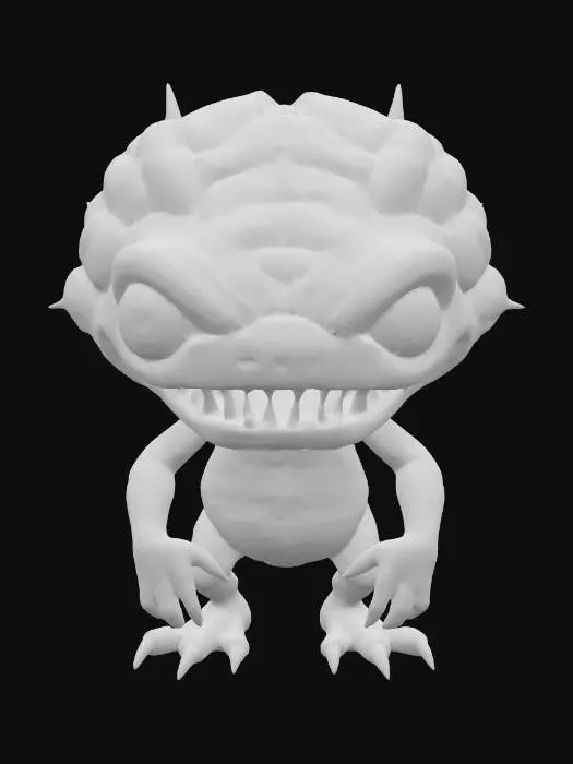 3D model for masterpiece, lowpoly, bloc brainrot italian monsters 