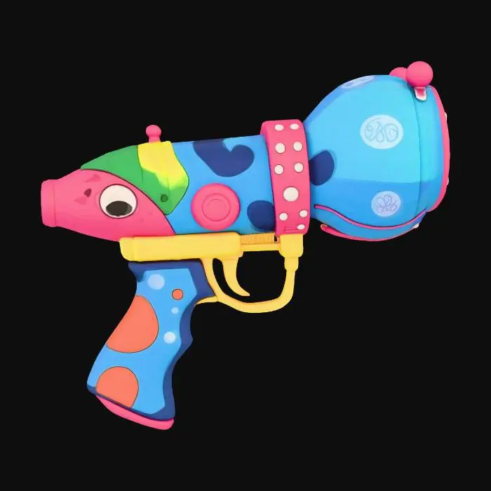 3D model for Colorful Toy Blaster