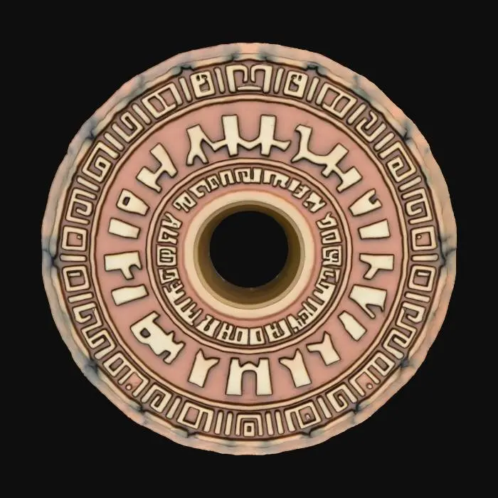 3D model for masterpiece, lowpoly,  artefact