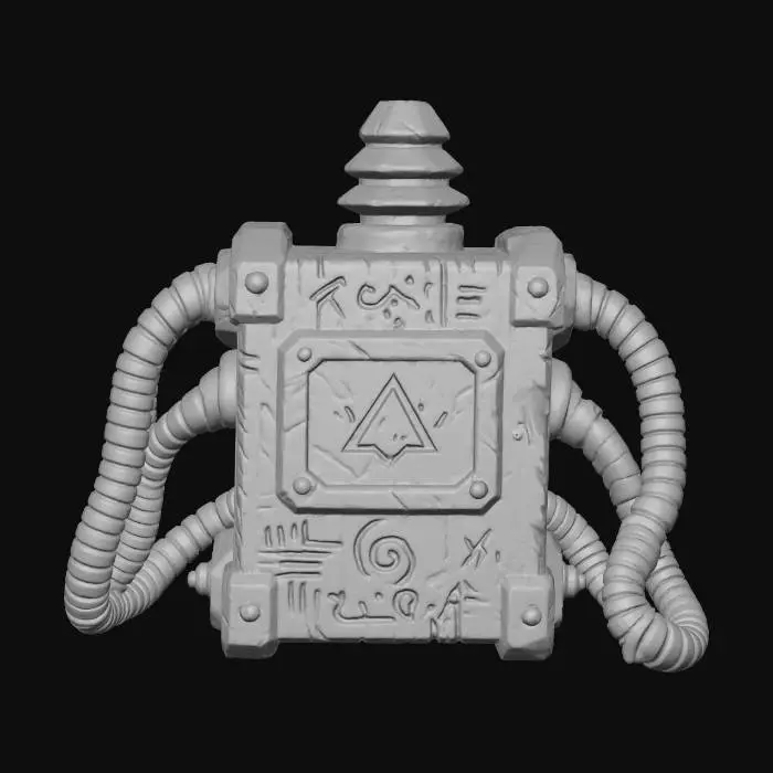 3D model for Rune Engine