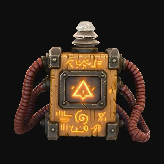 3D model for Rune Engine