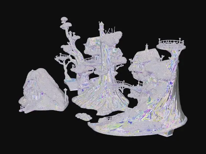 3D model for Enchanted Canopy Village