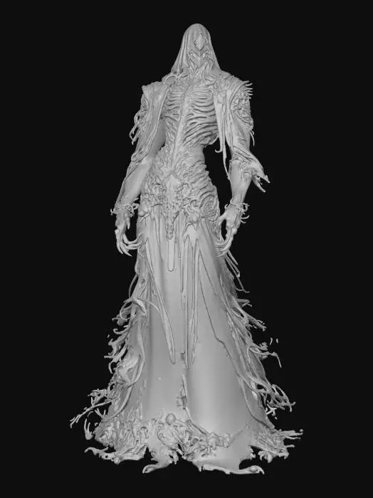 3D model for il dio della isola della pace