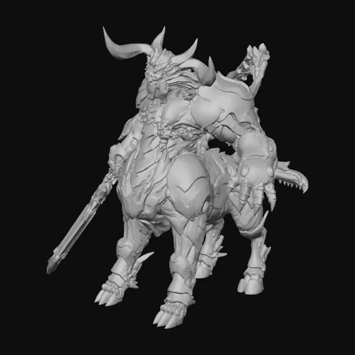 3D model for centauro chimera