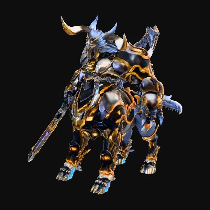 3D model for centauro chimera